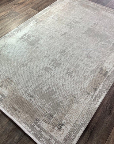 Ковер турецкий 19167 071 CREANTE (Акрил, Эвкалиптовый шелк, серый)