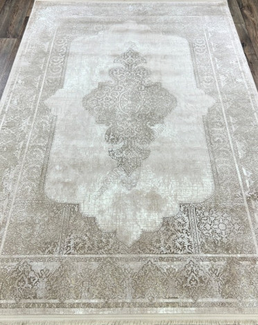 Иранский ковер Iran VERSAILLES 4166 (Бамбуковый шелк, бежевый)