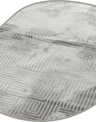 40654A OVAL GREY / L.GREY Vera