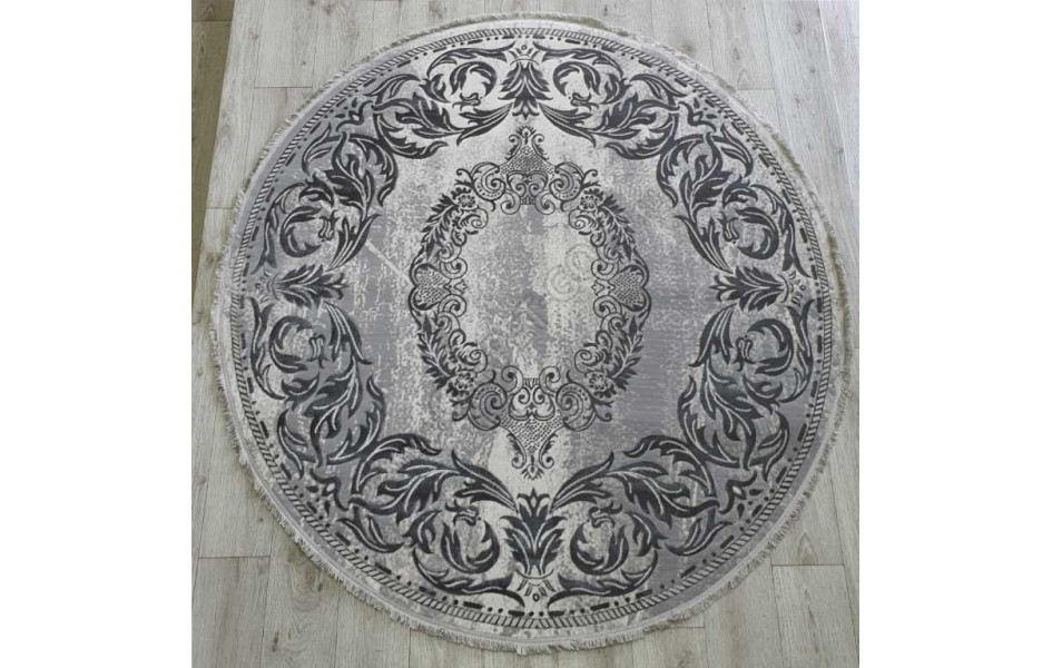 Турецкий ковер Amatis Lux 36567A DAIRE GREY / GREY