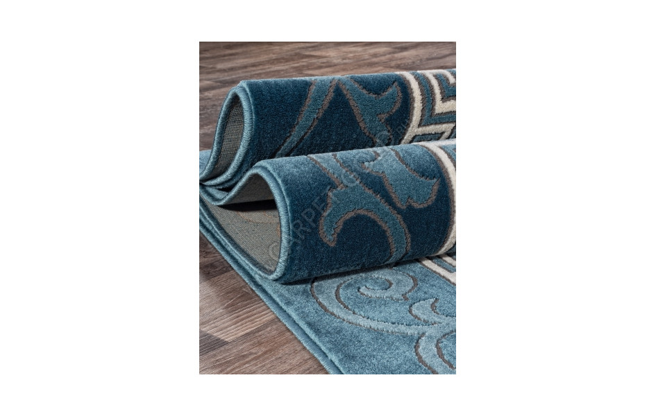 Ковер российский D781 CREAM BLUE - коллекция SERENITY