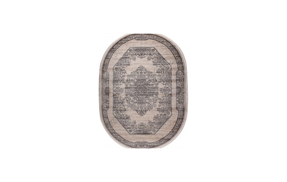 Ковер Avon 36970X OVAL L.BEIGE / L.GREY