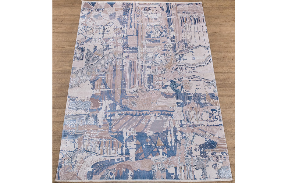 Ковер ДИЗАЙН AS665 ЦВЕТ BLUE Elexus Olimpos