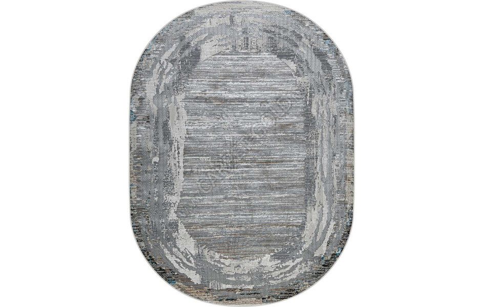 37904A OVAL BLUE FLS / BEIGE FLS Roma