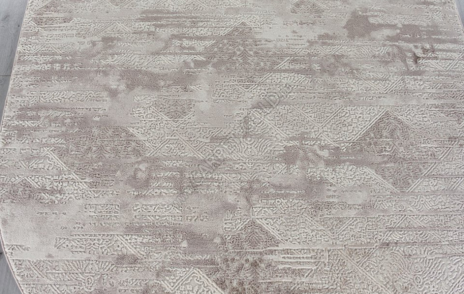Ковер O2118 - 680 CREAM / BROWN - Овал - коллекция BRAND