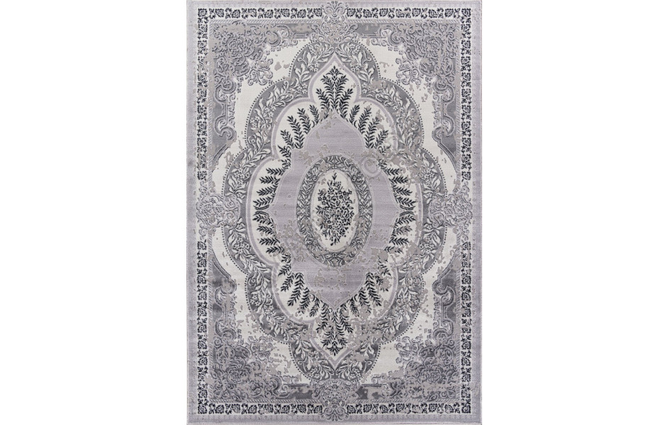 Ковер F290 - DARK GRAY - Прямоугольник - коллекция PALERMO