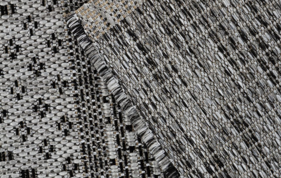 Ковер S139 - DARK GRAY - Дорожка - коллекция KAIR